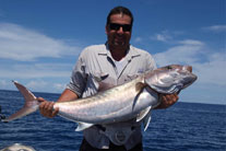 Amber Jack caught jigging the bottom