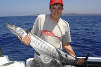 Happy customer with a nice Wahoo